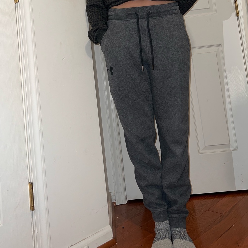 Gray Under Armour Joggers
